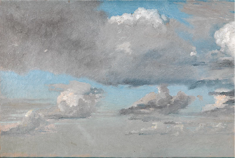 Christen Købke - Studio delle nuvole, Statens Museum for Kuns, Copenaghen